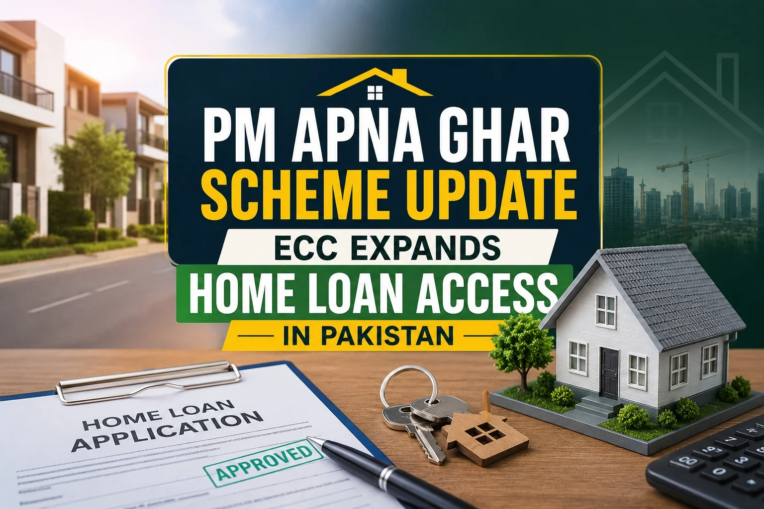 PM Apna Ghar Scheme Update: ECC Expands Home Loan Access in Pakistan