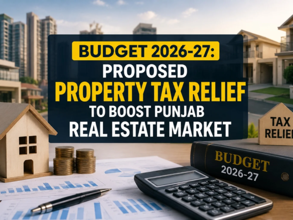 Budget 2026-27: Proposed Property Tax Relief to Boost Punjab Real Estate Market