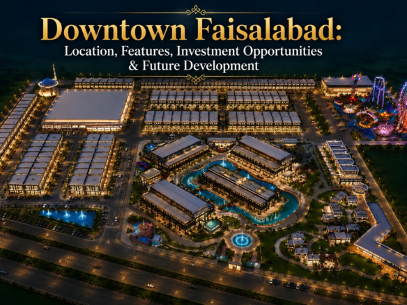 Downtown Faisalabad: Location, Features, Investment Opportunities & Future Development