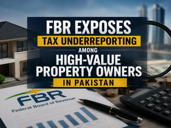 FBR Exposes Tax Underreporting Among High-Value Property Owners in Pakistan