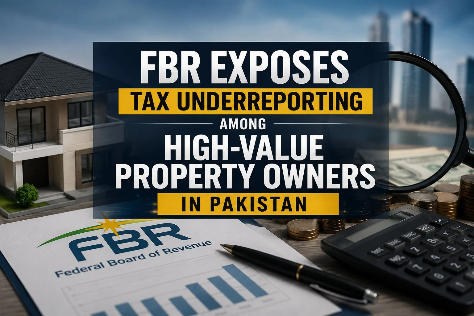 FBR Exposes Tax Underreporting Among High-Value Property Owners in Pakistan