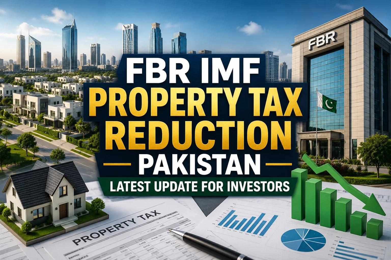 FBR IMF Property Tax Reduction Pakistan Latest Update for Investors