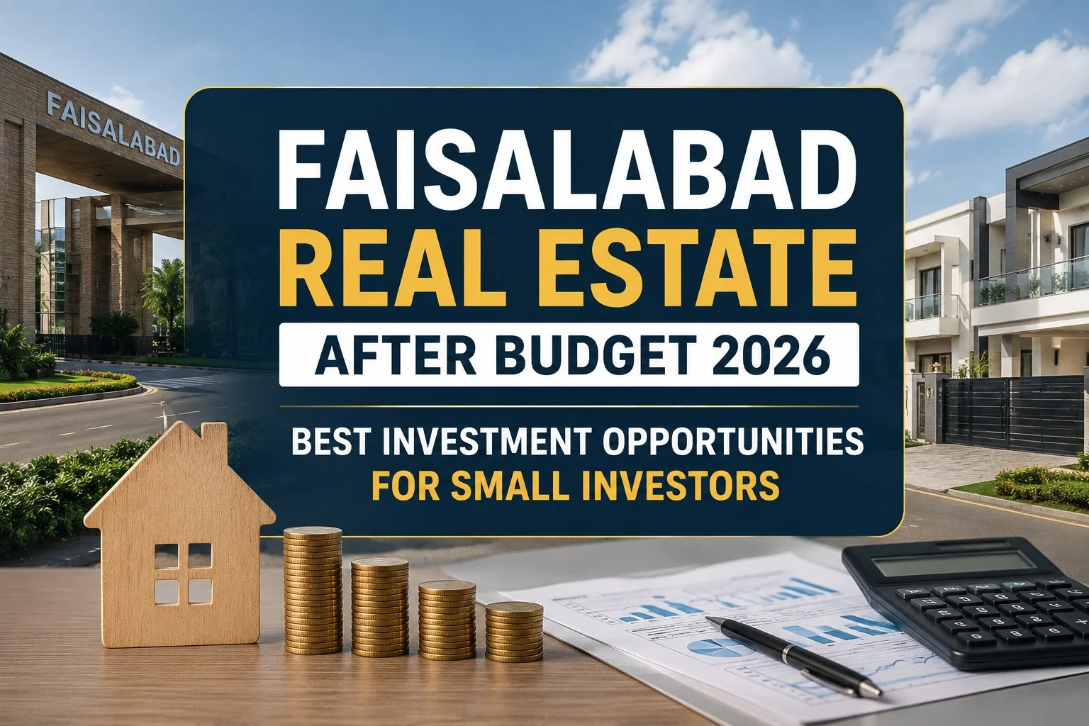 Faisalabad Real Estate After Budget 2026: Best Investment Opportunities for Small Investors
