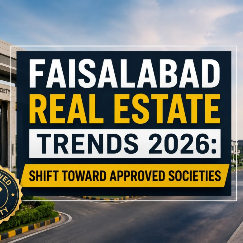 Faisalabad Real Estate Trends 2026: Shift Toward Approved Societies
