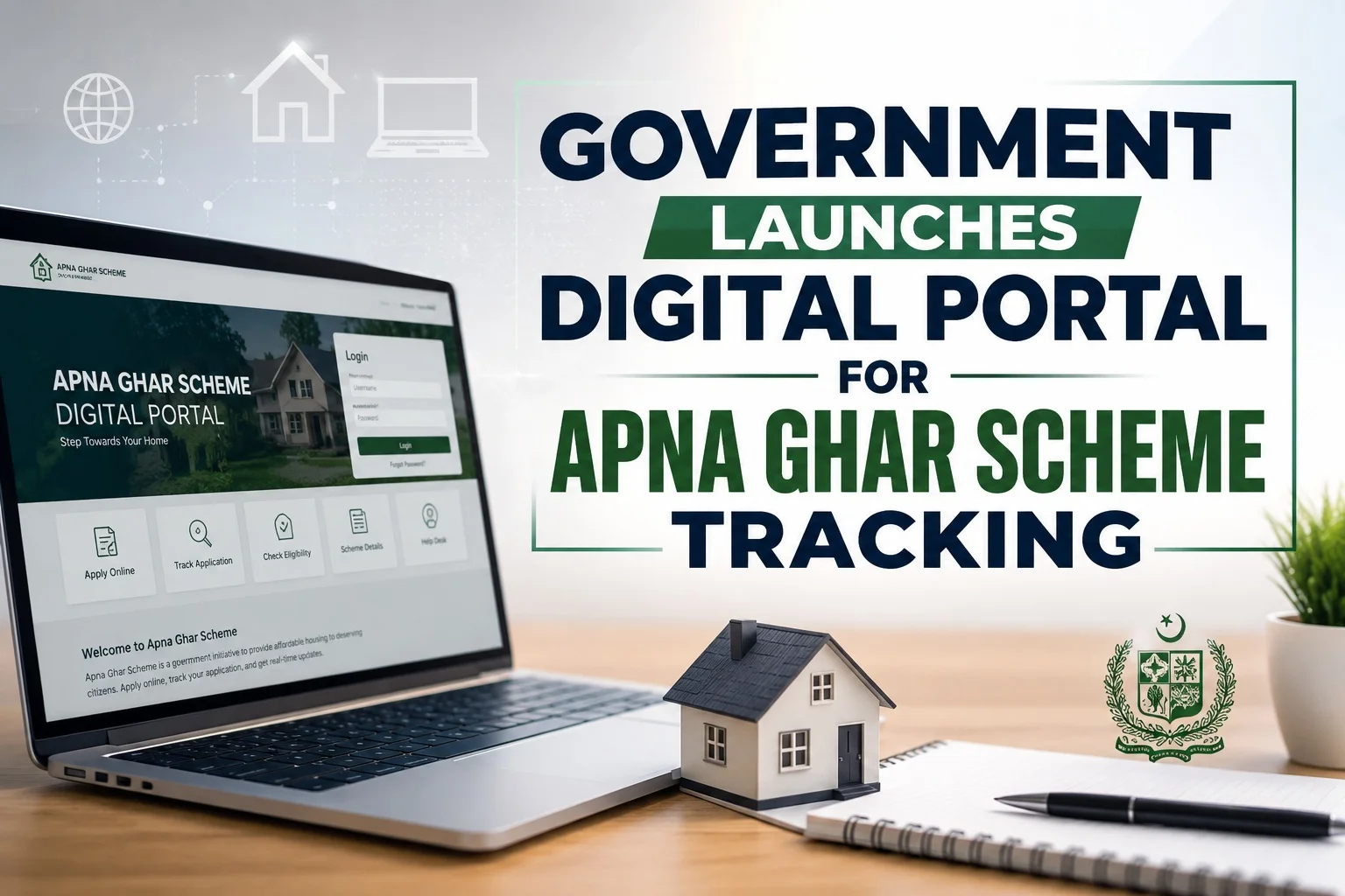 Government Launches Digital Portal for Apna Ghar Scheme Tracking