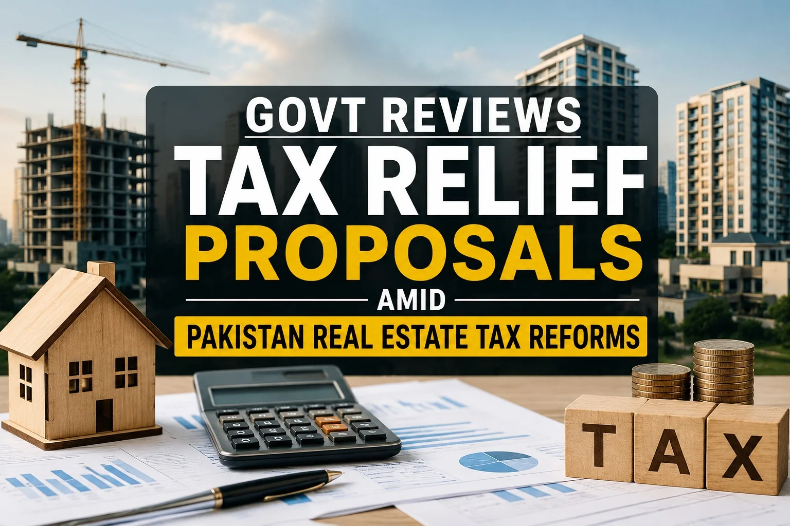 Govt Reviews Tax Relief Proposals Amid Pakistan Real Estate Tax Reforms