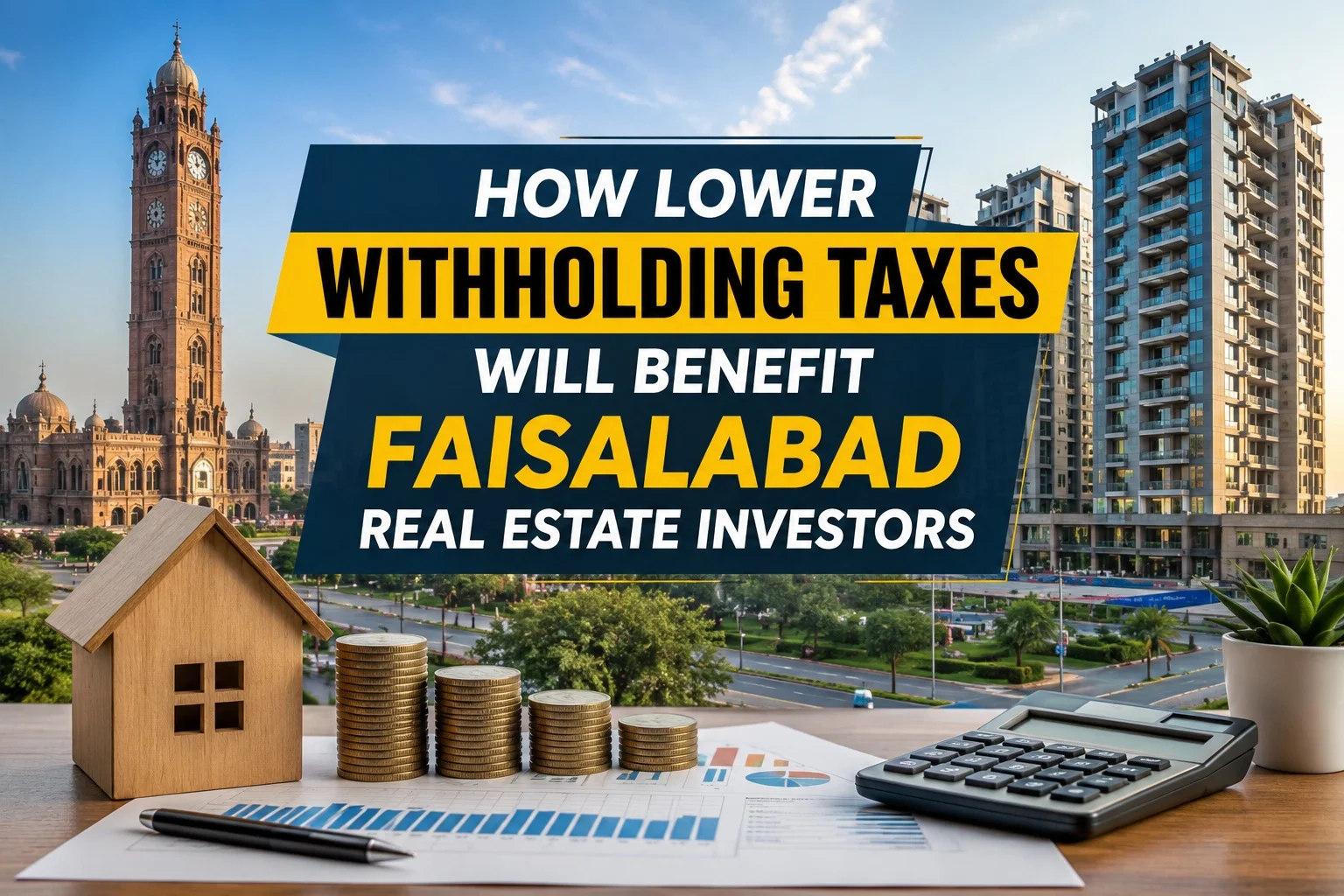 How Lower Withholding Taxes Will Benefit Faisalabad Real Estate Investors