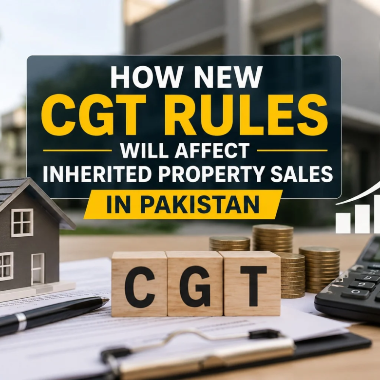 How New CGT Rules Will Affect Inherited Property Sales in Pakistan
