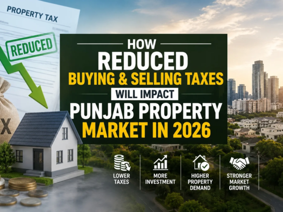 How Reduced Buying and Selling Taxes Will Impact Punjab Property Market in 2026