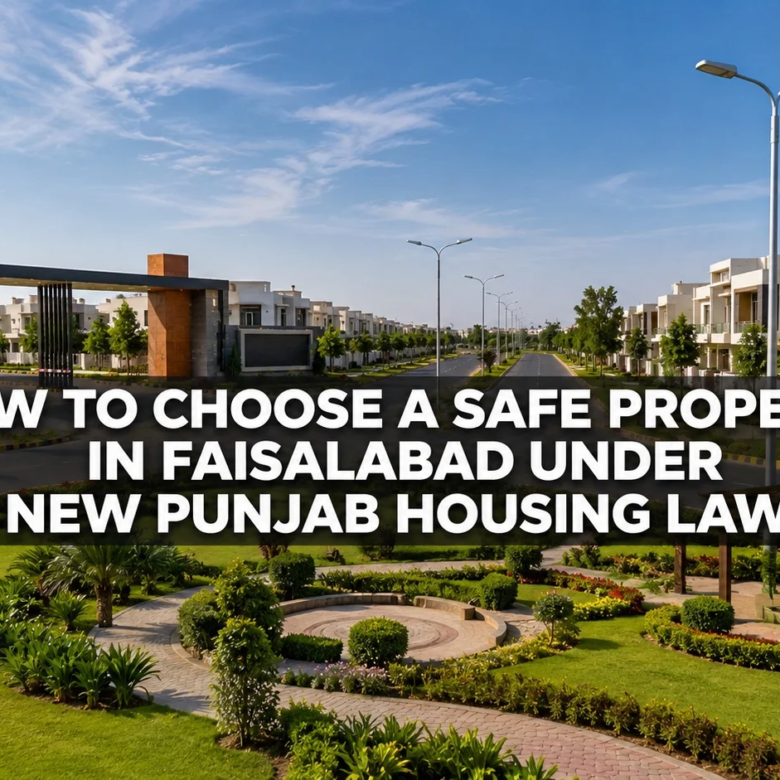 How to Choose a Safe Property in Faisalabad Under New Punjab Housing Laws