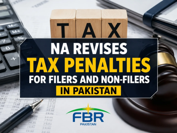 NA Revises Tax Penalties for Filers and Non-Filers in Pakistan