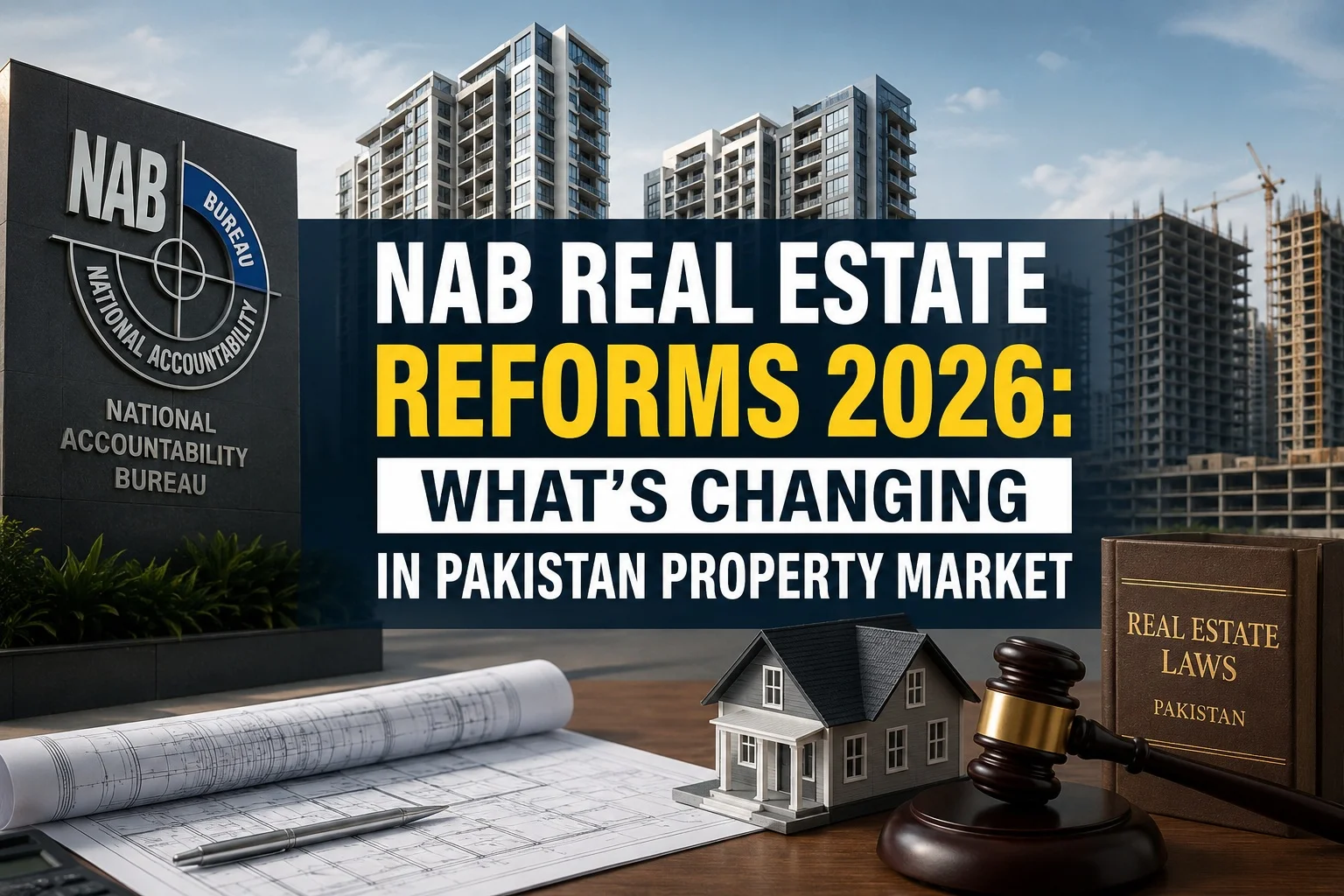 NAB Real Estate Reforms 2026: What’s Changing in Pakistan Property Market