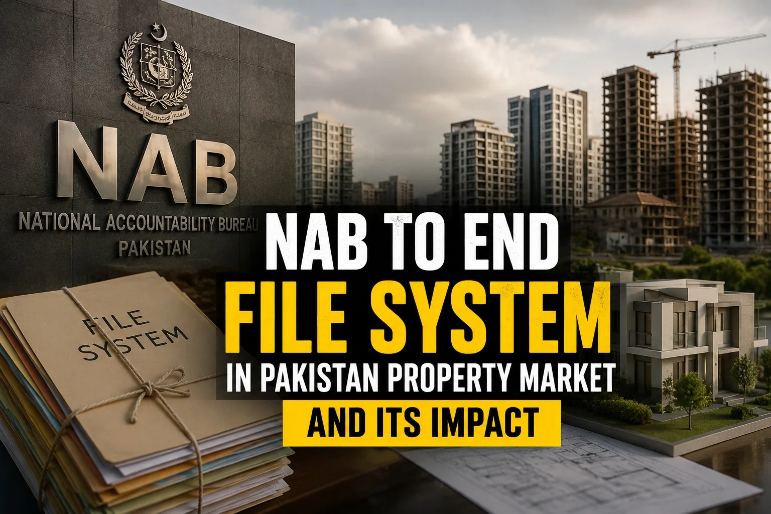 NAB to End File System in Pakistan Property Market and Its Impact