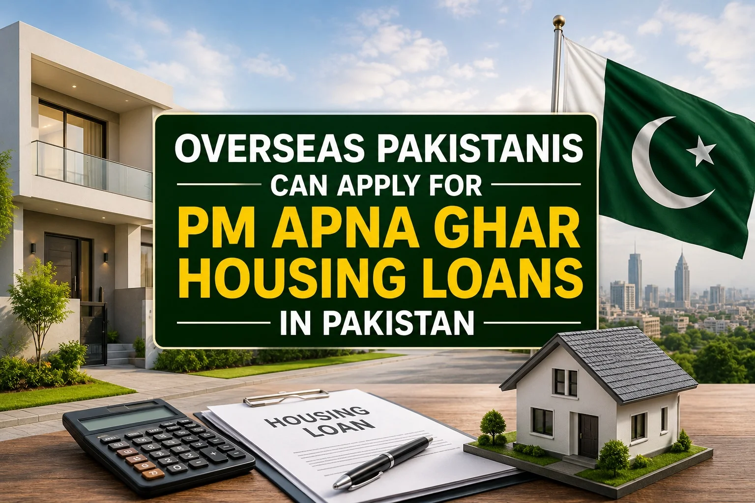 Overseas Pakistanis Can Apply for PM Apna Ghar Housing Loans in Pakistan