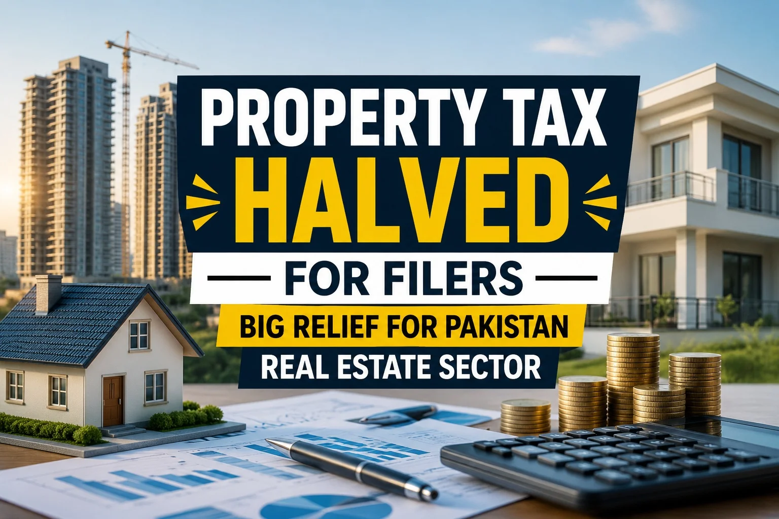 Property Tax Halved for Filers: Big Relief for Pakistan Real Estate Sector