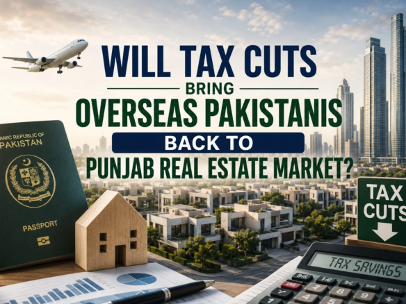 Will Tax Cuts Bring Overseas Pakistanis Back to Punjab Real Estate Market?