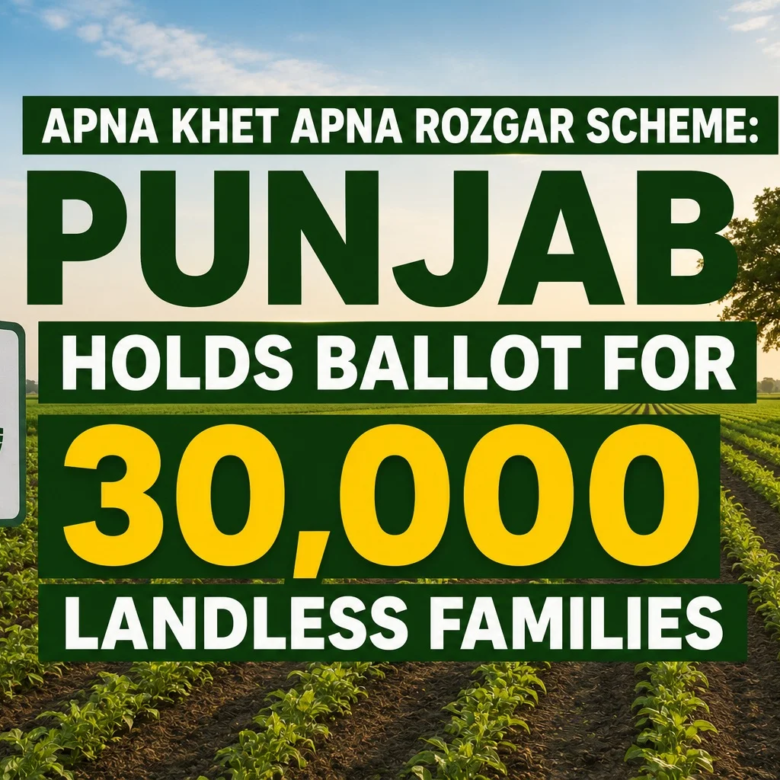 Apna Khet Apna Rozgar Scheme: Punjab Holds Ballot for 30,000 Landless Families
