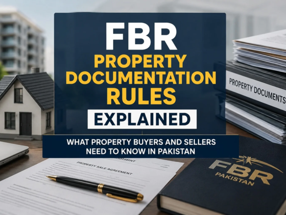 FBR Property Documentation Rules Explained: What Property Buyers and Sellers Need to Know in Pakistan