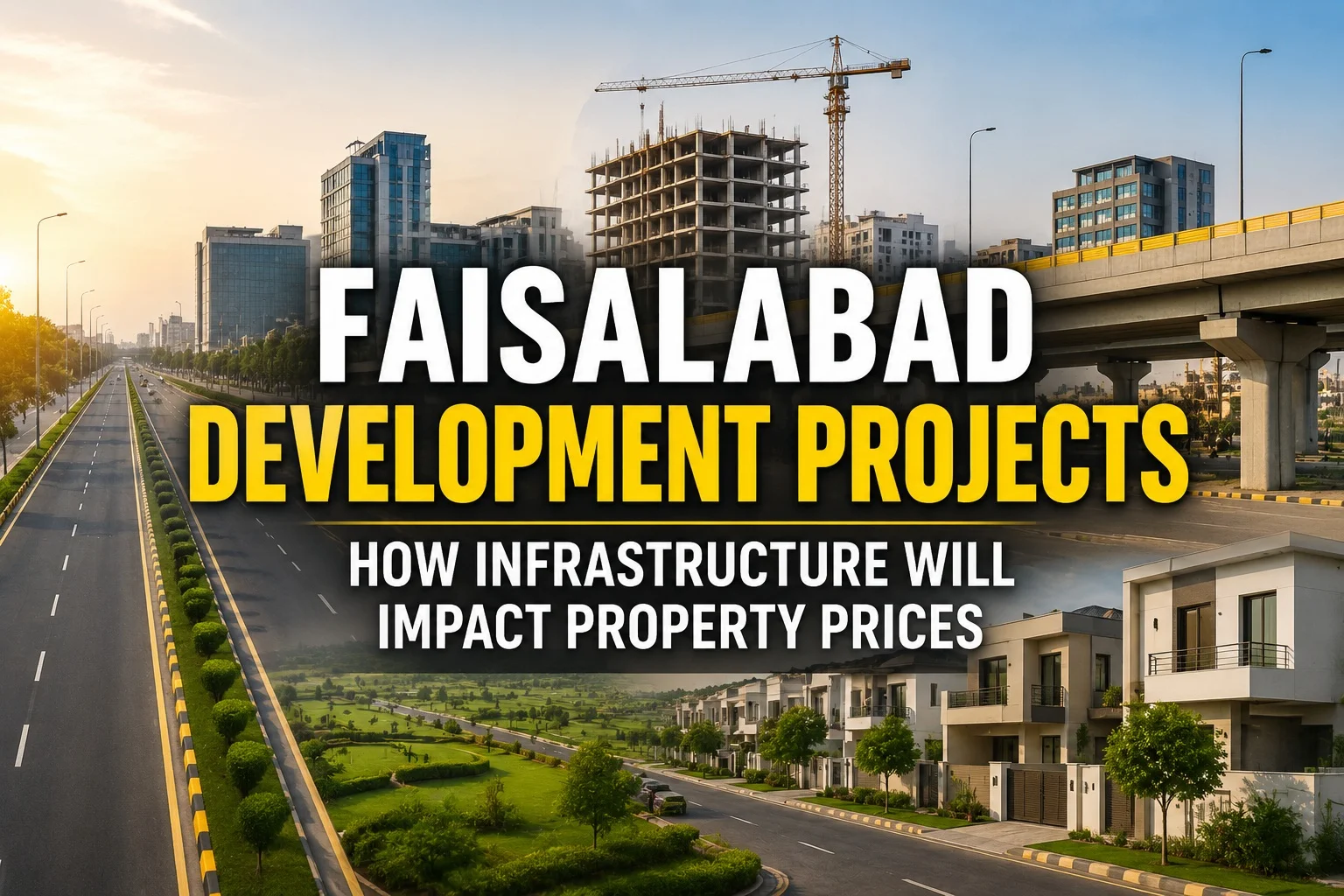 Faisalabad Development Projects: How Infrastructure Will Impact Property Prices