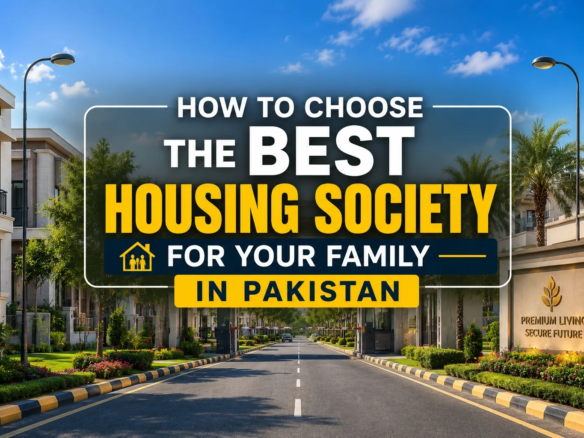 How to Choose the Best Housing Society for Your Family in Pakistan