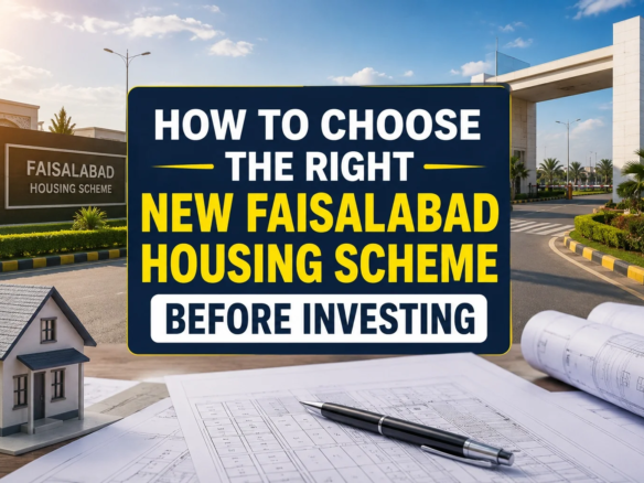 How to Choose the Right New Faisalabad Housing Scheme Before Investing