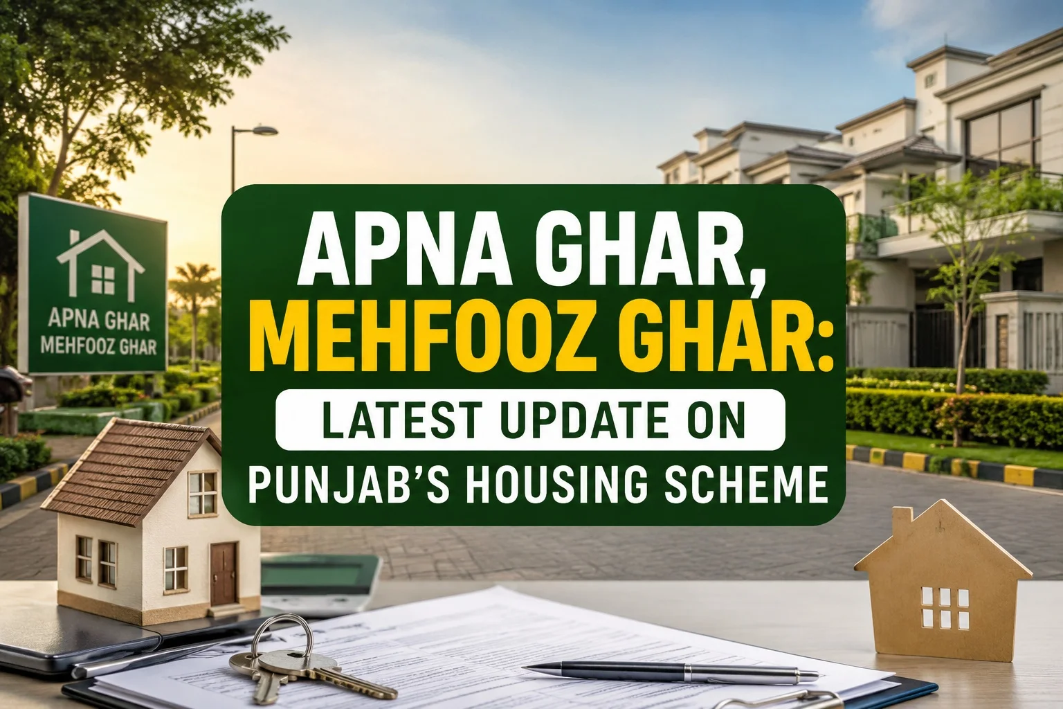 Apna Ghar, Mehfooz Ghar: Latest Update on Punjab’s Housing Scheme