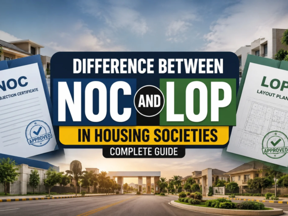 Difference Between NOC and LOP in Housing Societies: Complete Guide