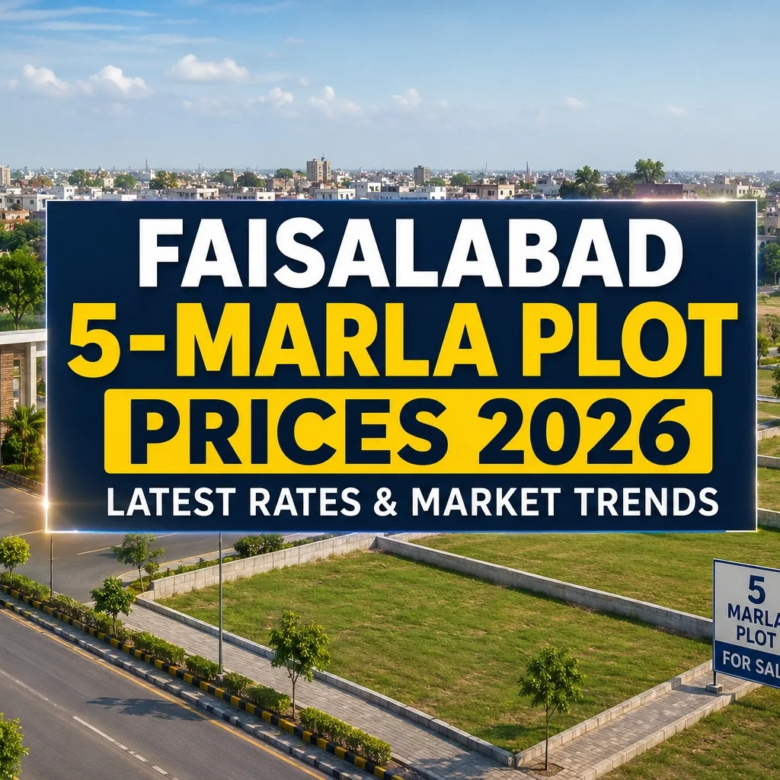 Faisalabad 5-Marla Plot Prices 2026: Latest Rates & Market Trends