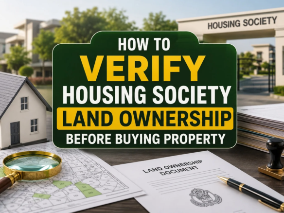 How to Verify Housing Society Land Ownership Before Buying Property