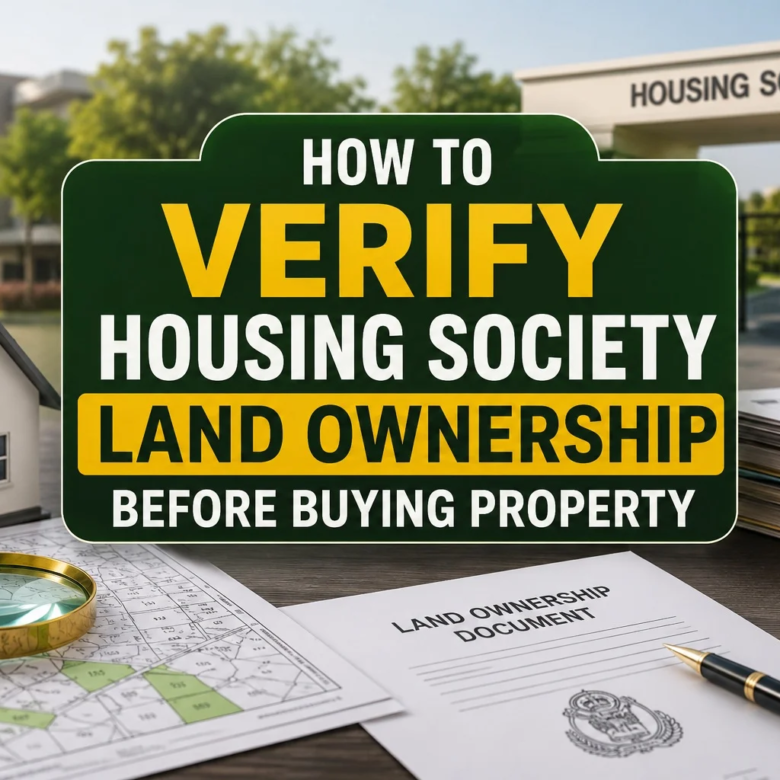 How to Verify Housing Society Land Ownership Before Buying Property