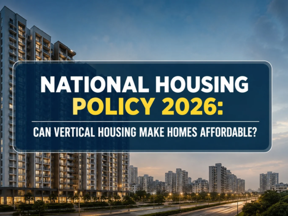 National Housing Policy 2026: Can Vertical Housing Make Homes Affordable?