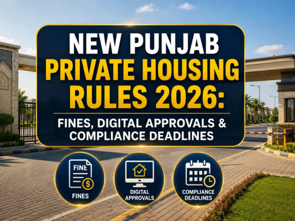 New Punjab Private Housing Rules 2026: Fines, Digital Approvals & Compliance Deadlines