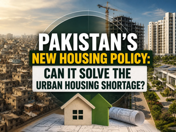 Pakistan’s New Housing Policy: Can It Solve the Urban Housing Shortage?