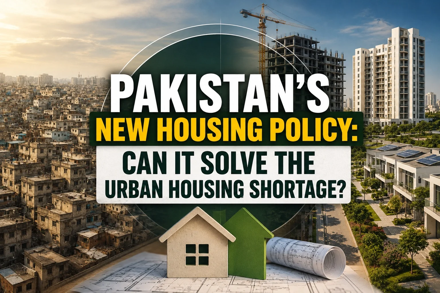 Pakistan’s New Housing Policy: Can It Solve the Urban Housing Shortage?