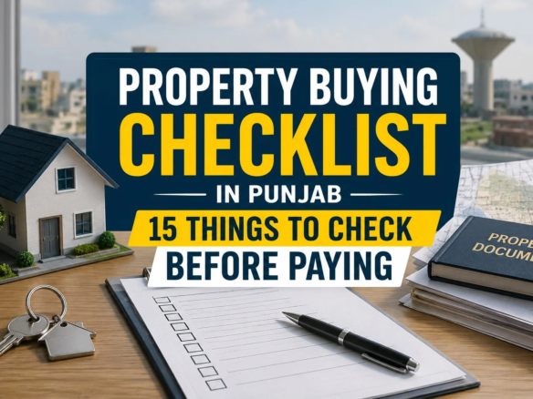 Property Buying Checklist in Punjab: 15 Things to Check Before Paying