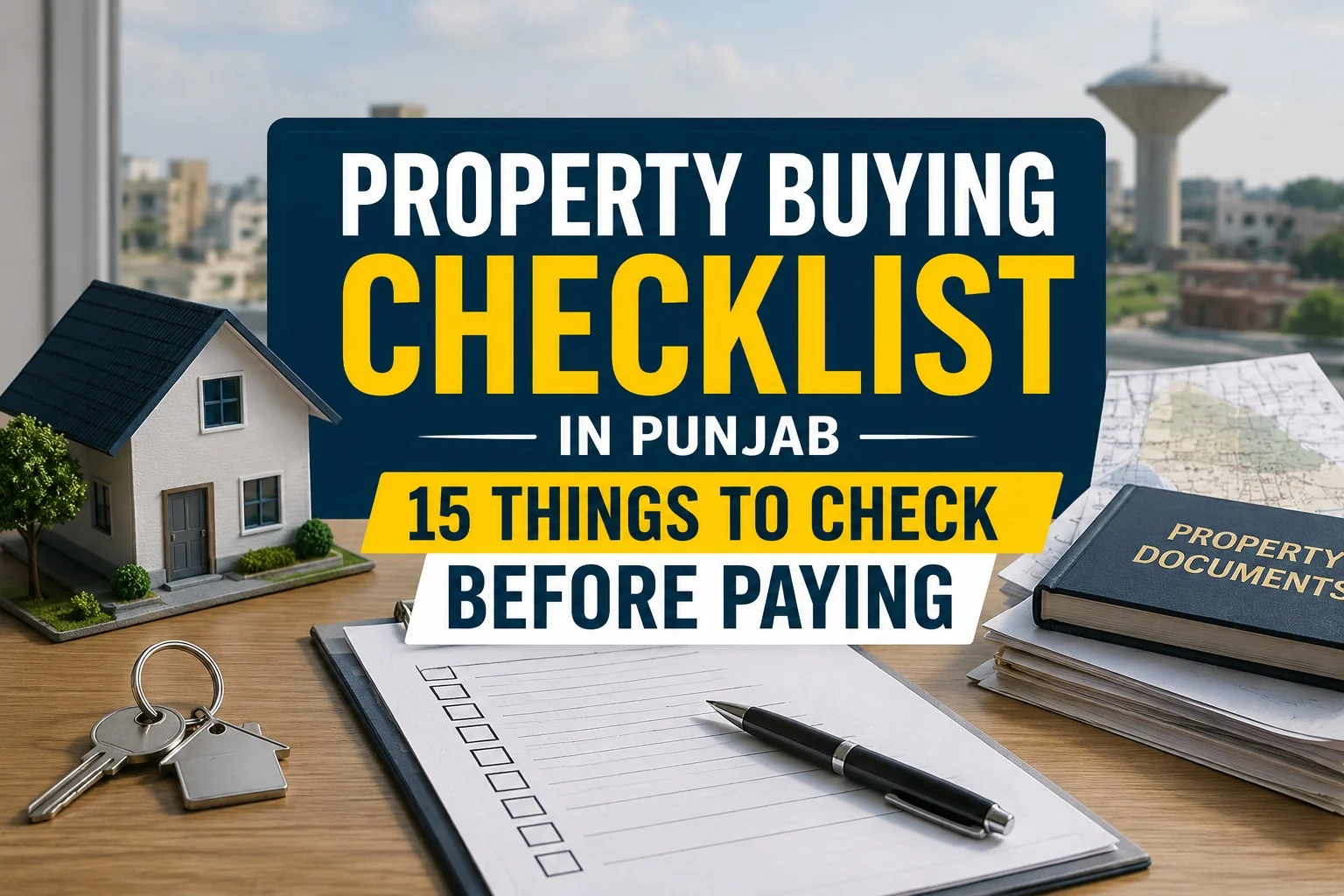 Property Buying Checklist in Punjab: 15 Things to Check Before Paying