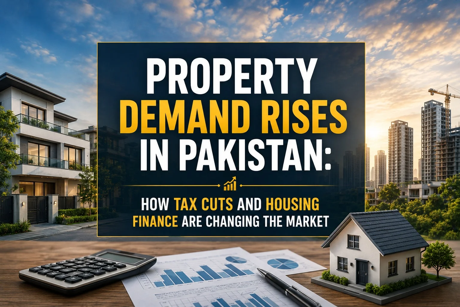 Property Demand Rises in Pakistan: How Tax Cuts and Housing Finance Are Changing the Market