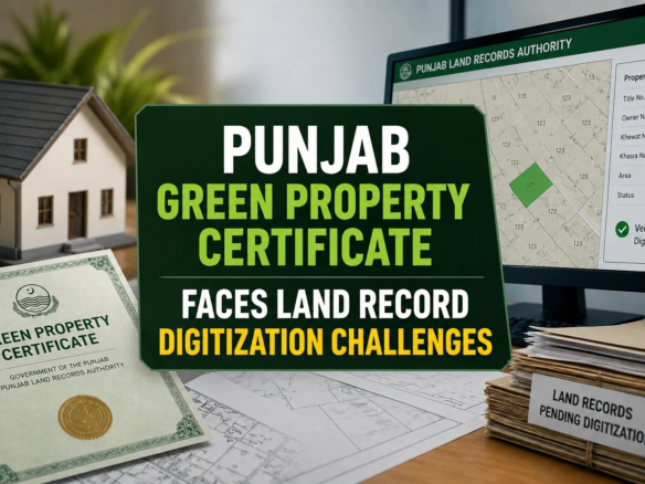 Punjab Green Property Certificate Faces Land Record Digitization Challenges