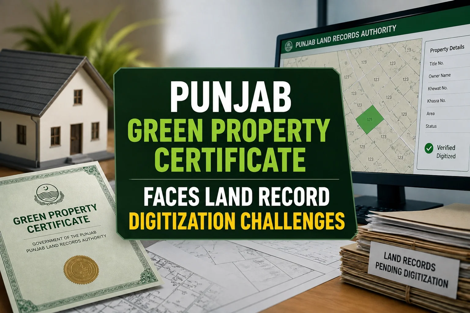 Punjab Green Property Certificate Faces Land Record Digitization Challenges