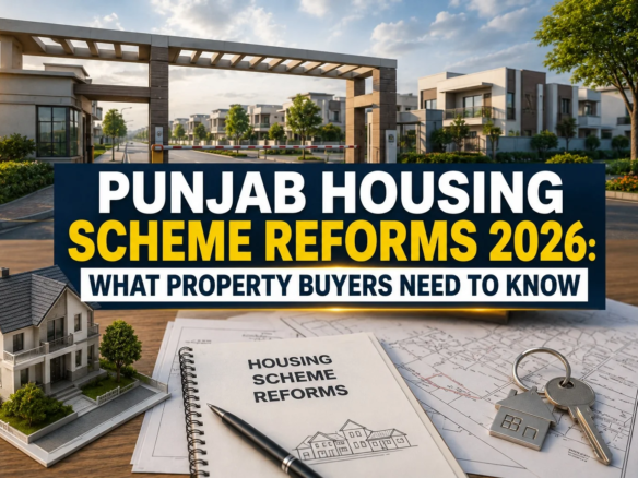 Punjab Housing Scheme Reforms 2026: What Property Buyers Need to Know