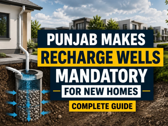 Punjab Makes Recharge Wells Mandatory for New Homes: Complete Guide