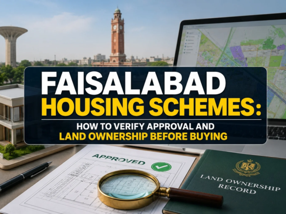 Faisalabad Housing Schemes: How to Verify Approval and Land Ownership Before Buying