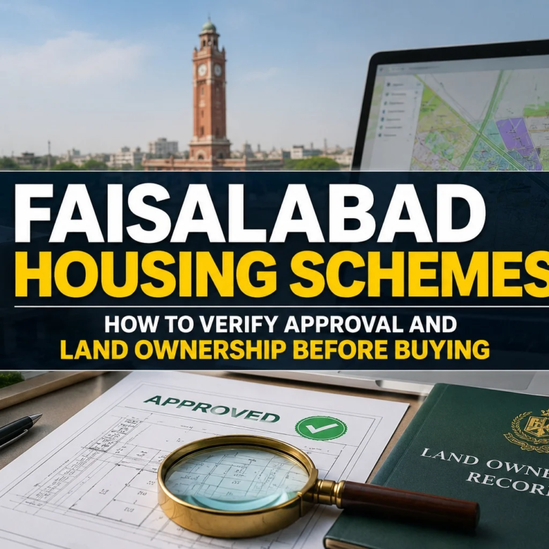 Faisalabad Housing Schemes: How to Verify Approval and Land Ownership Before Buying