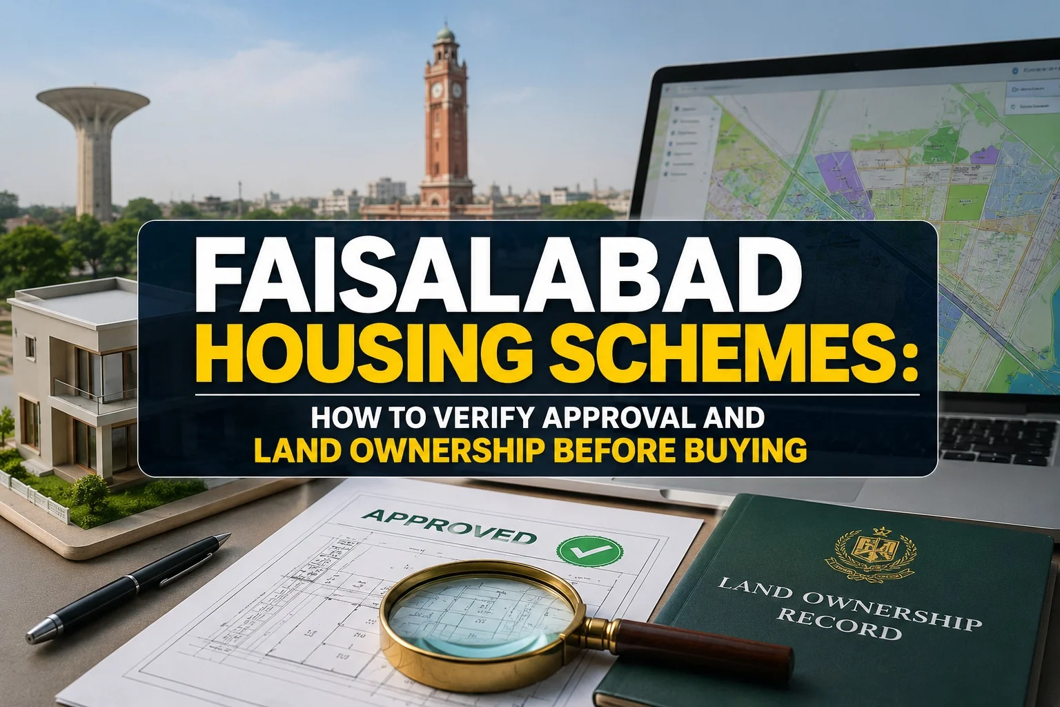 Faisalabad Housing Schemes: How to Verify Approval and Land Ownership Before Buying