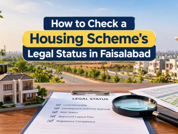 How to Check a Housing Scheme’s Legal Status in Faisalabad