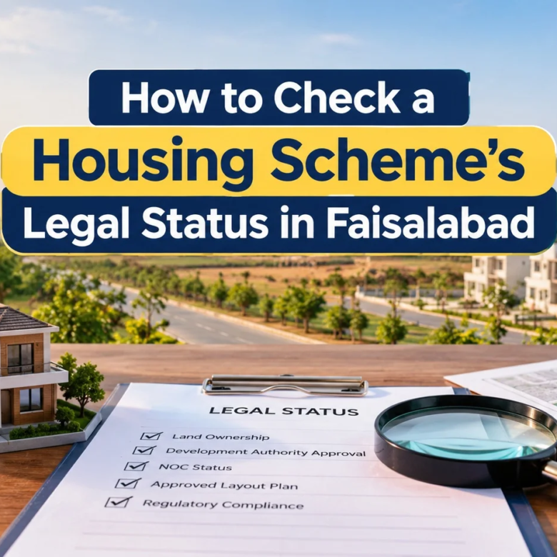How to Check a Housing Scheme’s Legal Status in Faisalabad