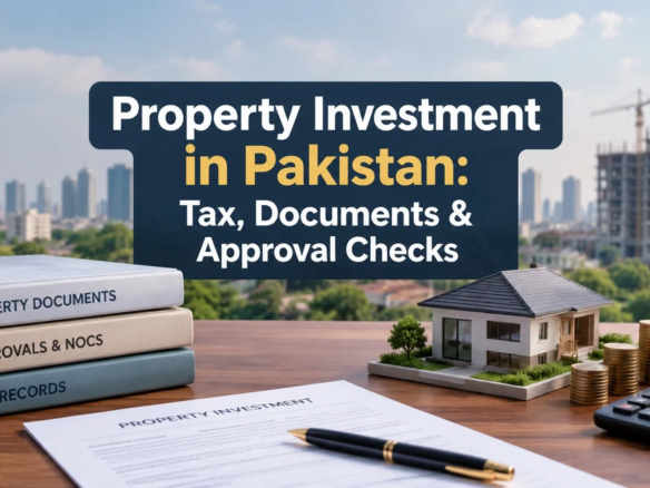 Property Investment in Pakistan: Tax, Documents & Approval Checks