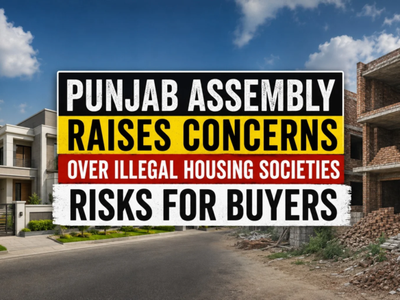 Punjab Assembly Raises Concerns Over Illegal Housing Societies: Risks for Buyers