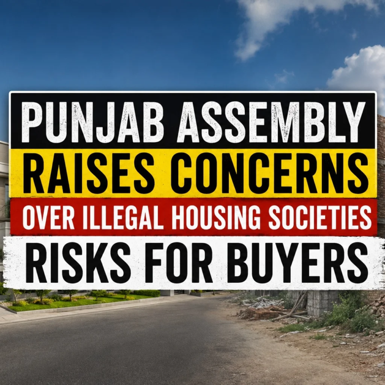 Punjab Assembly Raises Concerns Over Illegal Housing Societies: Risks for Buyers