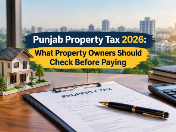 Punjab Property Tax 2026: What Property Owners Should Check Before Paying